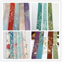 Chiffon printing bronzing Headband Ancient Chinese hair accessories hanfu kimono ribbon for COSPLAY SIZE:3x148CM