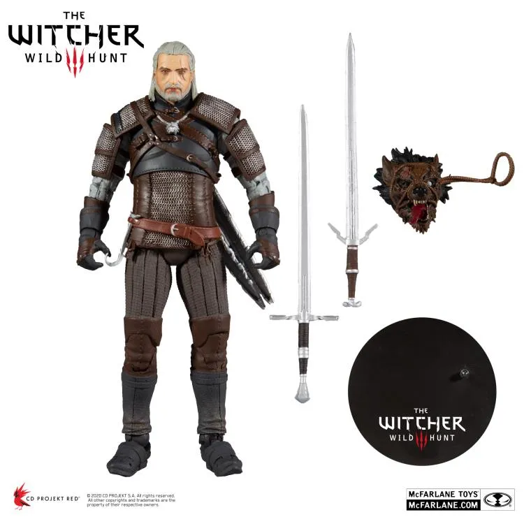 GERALT OF RIVIA AND EREDIN BREACC GLAS - THE WITCHER 3 - McFarlane