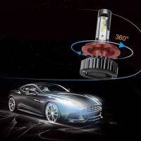 ไฟหน้ารถ LED Super Bright เปลี่ยนหลอดไฟหน้ารถ Short Circuit Protection Mini Auto Lamps