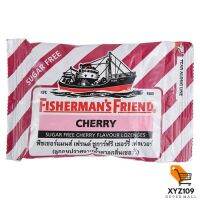 ฟิชเชอร์แมนเฟรนด์ ลูกอมไม่มีน้ำตาล รสเชอร์รี่ 25 กรัม [Fisherman Friend The candy does not have 25 grams of cherry sugar.]