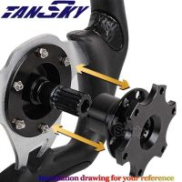 ♟✆ Quick Release Snap Off Hub Adapter fits Car Sport Steering Wheel For Jeep TK-CA0011-BK