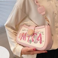 Web Celebrity Western Style Small Bag Handbag 2023 New Tide Texture Single Inclined Shoulder Bag Spring Bag Senior Alar Bag