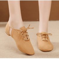 ✆ New Canvas Women Flat Shoes Jazz Dance Soft Unisex Gymnastics Ballet Sneakers Fitness Adults Children Girls Sports Dance Shoes