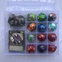 6/8/10/12PCS Flame Unicorn BAKUGANES Transformations Beyblade Fusion with Monster Ball Gyro Athletics Collection Box Toys ❆✻