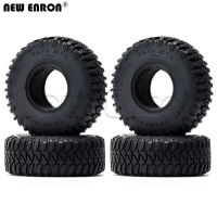 4Pcs 1.55" 95MM Soft Rubber Wheel Tires 1.55 Inch Tyre for RC Crawler Car D90 TF2 Tamiya CC01 LC70 LC80 Axial 90069 JIMNY RC4WD