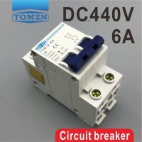 2P 6a Dc 440V เบรกเกอร์ Mcb