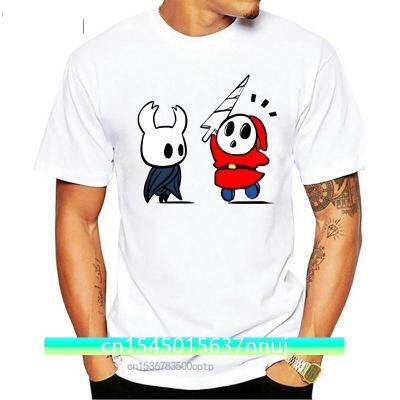 Custom Hollow Knight Shy Guy T Shirt Men Retro Tee Camiseta