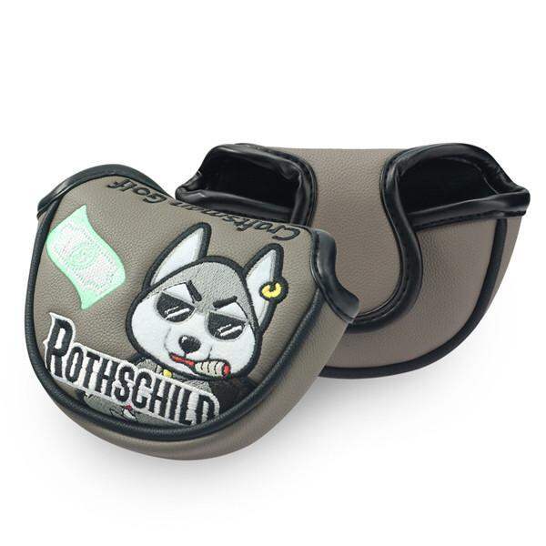 CM Golf Head Cover For Putter Mallet Husky Dog Rothschild (Small
