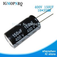 2pcs 400V150UF 400V 150UF 18 * 35mm 150UF 400V 18x35mm DIP Aluminum Electrolytic Capacitor Electrical Circuitry Parts