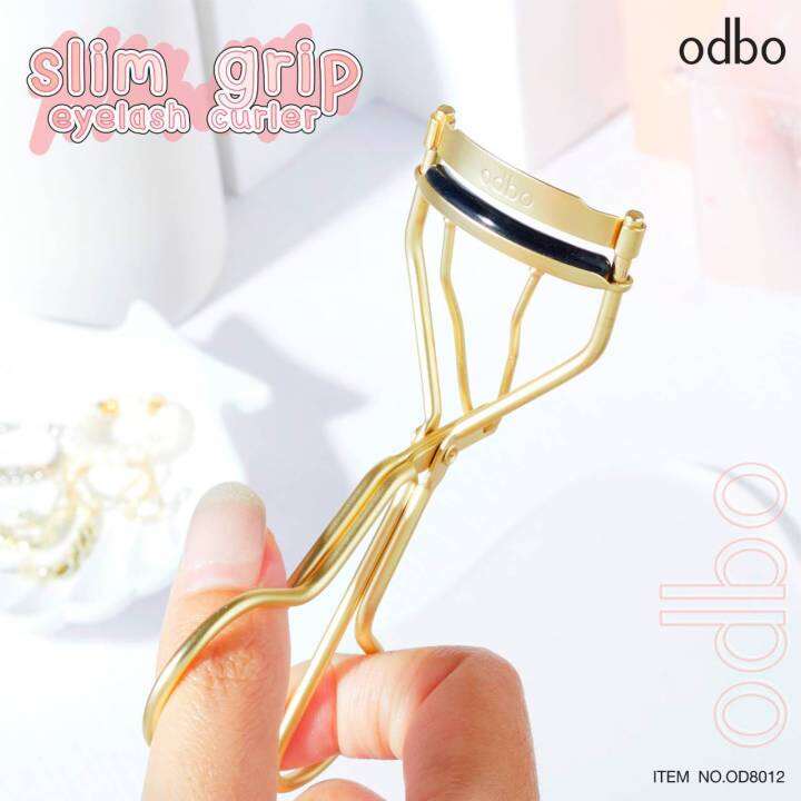 ที่ดัดขนตา-odbo-slim-grip-eyelash-curler-od8012-โอดีบีโอ-สลิม-กริป-อายแลช-เคิร์ลเลอร์