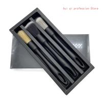 】【=-【 3PCS Car Detail Brushes For Cleaning Engine, Interior, Air Vent Cleaner Car Cleaning Tools Kit Car Interior Cleaning Kit