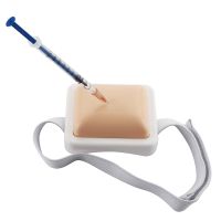 Injection Simulation Intramuscular Training Skin Pad Injector Practice Module Kit with Elastic Strap for Nurse Students