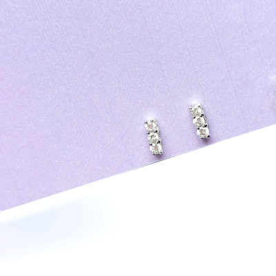 aesdothete-AESDOTHETEEARRING32 ต่างหูคริสตัล ต่างหูเงิน ต่างหูสแตนเลส ต่างหูใส่ทุกวัน