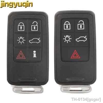 ♝▦ gsger Jingyuqin-Entrada Keyless Inteligente para Volvo Remoto de Chaveiro Carro S60 S80 S60L XC60 XC70 V40 V60 V70 2008 2009 2010 2011-2017