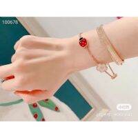 【Doc เครื่องประดับสร้อยข้อมือห้าดอกไม้ Seven-Star Ladybug 2021 สําหรับผู้หญิง