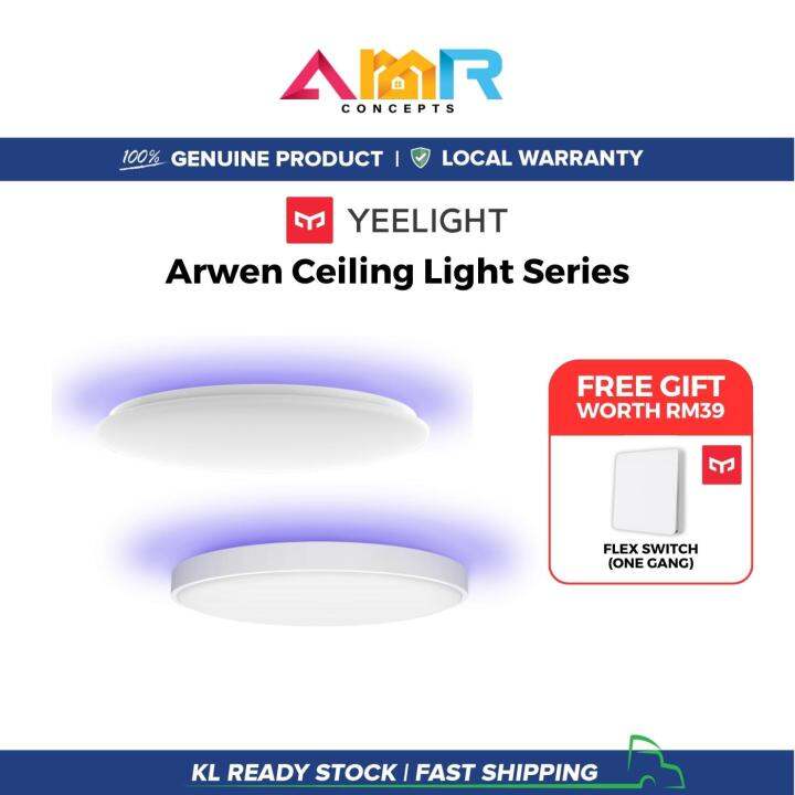 Yeelight Arwen Ceiling Light C Series 550c 450c Wifi App Control Colour