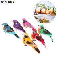 【CC】✔❄✶  Artificial Birds Fake Doves Feather Wedding Ornaments Room