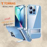 Torras MoonClimber เคสกันกระแทกพร้อมขาตั้งด้านหลัง สำหรับ iPhone 13 Series และ iPhone 12 Series แถมฟรีกระจกนริภัย