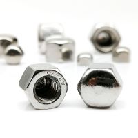 1/2/5/10pcs M3 M4 M5 M6 M8 M10 M12 M14 M16 DIN917 304 Stainless Steel Hex Hexagon Decor Short Low Cover Cap Blind Acorn Nut