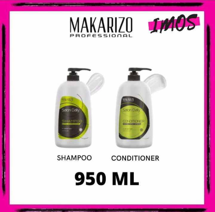 Makarizo Salon Daily Shampoo & Conditioner 950ml Lazada Indonesia
