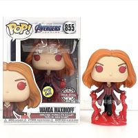 [COD]funko pop Marvel Wanda Vision ล้อมรอบแม่มดสีแดงเข้ม Scarlet Witch นั่งทำมือเรืองแสง