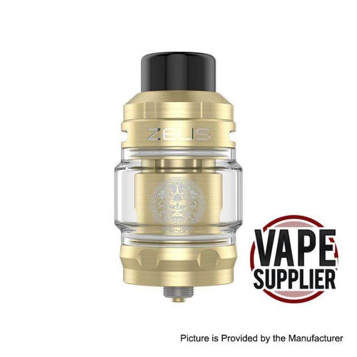 Vape LEGIT/AUTHENTIC ZEUS SUB OHM TANK (GOLD) Z Lazada PH