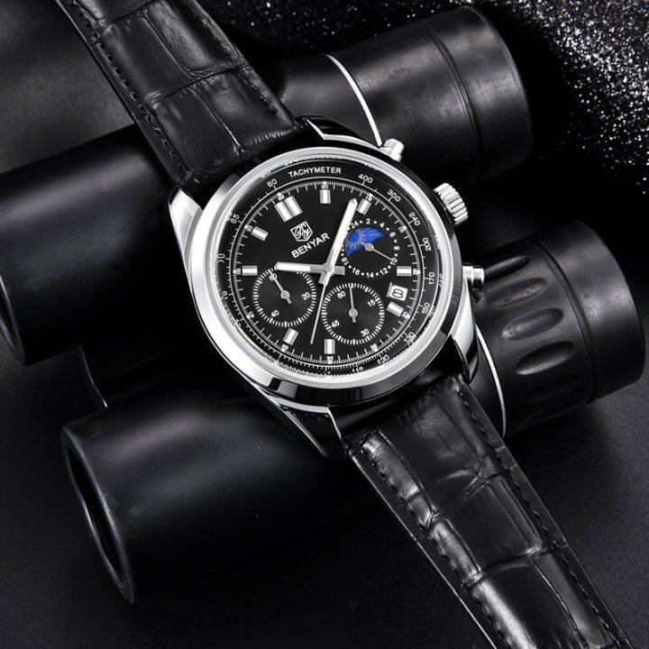 Benyar chronograph hotsell military watch