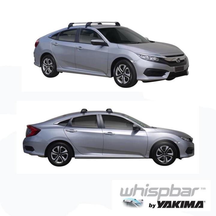 yakima-whispbar-roof-rack-honda-civic-fc-แร็คหลังคาตรงรุ่น-honda-civic-fc