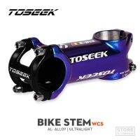 TOSEEK Wcs Mountain Bike Handlebar Stem 31.8Mm Cycling Bicycle Aluminium Alloy Dazzle Color High-Strength Cycling Essories