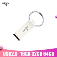 aigo usb 2.0 flash drive U268 64GB 32GB 16GB 8GB pen drive pendrive waterproof silver u disk SSD memoria cel usb stick gift