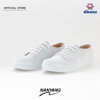 ?โปรแรง++ Nanyang รองเท้าผ้าใบ รุ่น 205-S สีขาว (White) คุณภาพดี รองเท้าผ้าใบ เด็ก