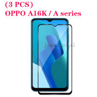 (3ชิ้น) สำหรับ OPPO A16k A15 A15S A9 A16K A16 A17 A17K A52 A92 A53 A96 A74 A76 A55ฟิล์มกระจกนิรภัยแบบเต็มจอภาพ4กรัม