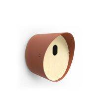 Bird house oval brown (Size D 24 x H 23 cm) - บ้านนก Modern แบรนด์ Capi Europe