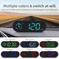 รถ Hud Head-Up Display Hd หน้าจอ Led Gps เครื่องวัดความเร็วอเนกประสงค์เข็มทิศ Hd Head-Up Display G9【fast】