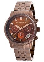 นาฬิกาผู้หญิง MICHAEL KORS Ritz Chronograph Brown Ladies Watch MK5547