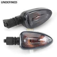 2PCS Motorcycle Accessories Indicators Blinker Dual Turn Signals Light Smoke lens Plastic For BMW F650GS F800R UNDEFINED