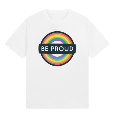 การออกแบบเดิมเสื้อยืด สายรุ้ง LGBT Pride Month Rainbow LGBTQ Lesbian Gay Bisexual and Transgender S-5XL