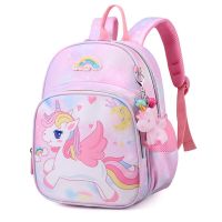 New Unicorn Backpack For Girls Cartoon Pink Princess School Bags Kids Satchels Kindergarten Bookbag Mochila Infantil Escolar