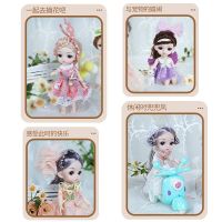 【Ready】? Toy girl play house princess doll house girl 7 shallow baby doll toys 3-6 years old children birthday gift