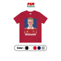 PSM เสื้อยืดลายนักฟุตบอล Martin Ødegaard