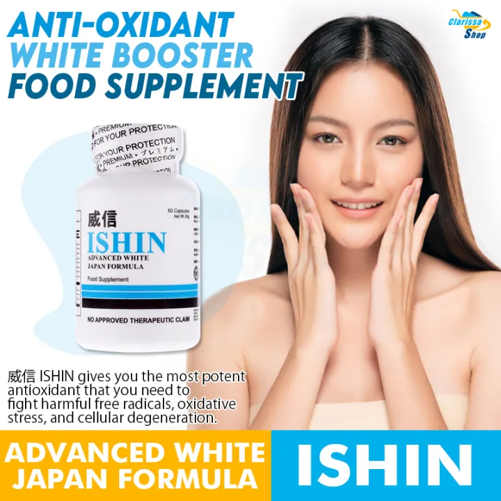 Ishin Advanced White Japan Formula 60 Capsules Beauty Supplement Food
