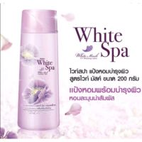 1 ชิ้น Mistine White Spa White Musk Perfumed Talc 200 g.