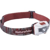 Naturehike ลูกค้ามือถือไฟหน้าภายนอกไฟแรงแบบชาร์จไฟได้ super bright หัวติดแบบพกพาเดินป่าตั้งแคมป์ไฟตกปลา