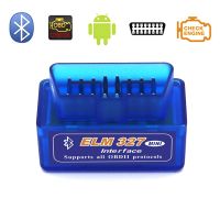 ☄❂▥ ​Bluetooth ELM327 V2.1 Auto OBD Scanner Code Reader Tool Car Diagnostic Tool Super MINI ELM 327 For Android Malfunction Detector