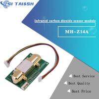 Free shipping NDIR CO2 SENSOR MH-Z14A infrared carbon dioxide sensor module,serial port, PWM, analog output  with cable MH-Z14 WATTY Electronics