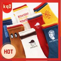 KQ0 Fashion Casual Women Winter Warm Stocking Breathable Cotton Socks High Hosiery