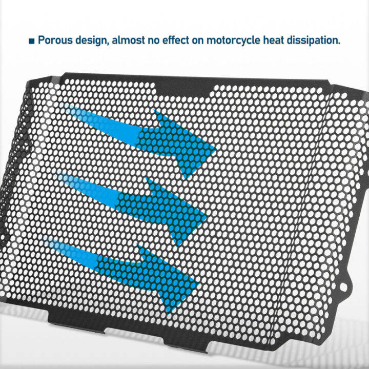 ตะแกรงป้องกันฝาครอบป้องกันแผงติดหม้อน้ำรถมอเตอร์ไซค์รถจักรยานยนต์สามารถใช้กับชิ้นส่วน-cb1000r-ได้