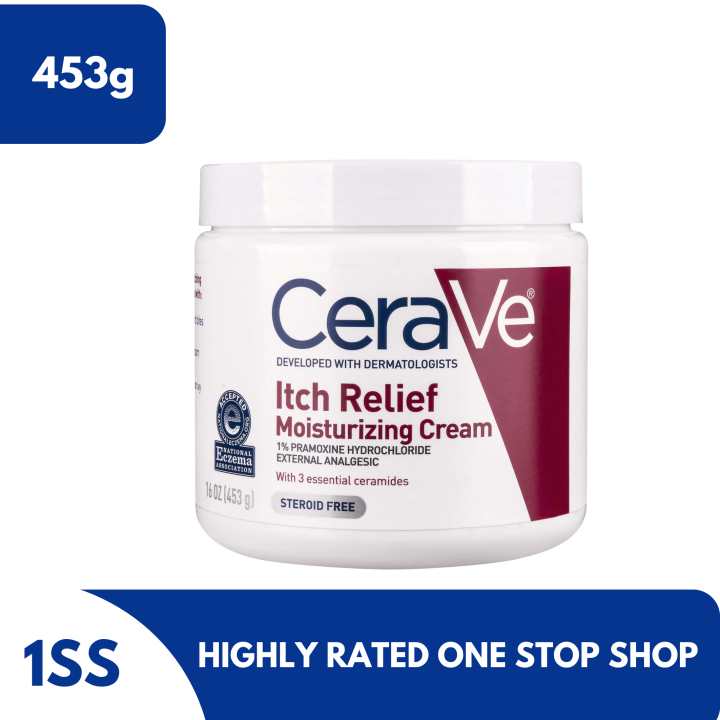 Cerave Itch Relief Moisturizing Cream 453g Lazada Ph 4965