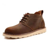 Maden Mens Spring and Autumn High Quality British Retro Work Boots 9139