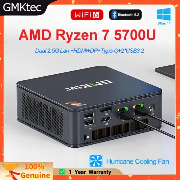 AMD Ryzen 7 7840HS Mini PC Gaming Windows 11 DDR5 5600MHz PCIE4.0 2.5G 2  LAN Tunderbolt 4 Portable Desktop Computer Office WiFi6